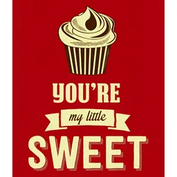 Inephos Red & Yellow Typography Printed Wall Poster-image-71