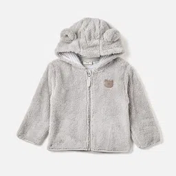 Juniors by Babyshop Kids Solid Hooded Sweater-image-20