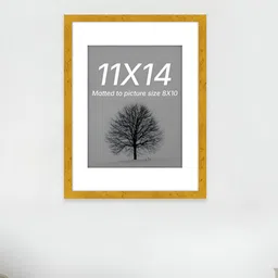 Art Street Gold-Toned 1 Pieces Wood Wall Photo Frames-image-89