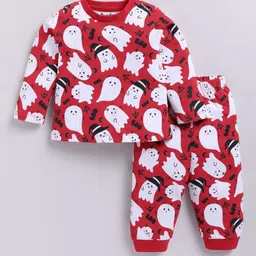 SNUGGLY MONKEY Unisex Kids Printed Night suit-picture-37