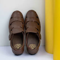 ATESBER by Inc.5 Men Leather Shoe-Style Sandals-image-25