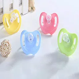 Joy Buzz Set Of 4 Baby Cartoon Print Pacifier With PP Case image 3