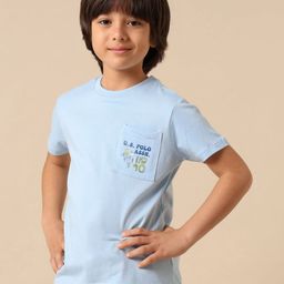 u.s. polo assn. kids Uspa Kids Boys Graphic Printed Regular Fit Cotton T-shirt-picture-9