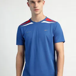 Reebok Men Solid Round Neck T-shirt-image-80