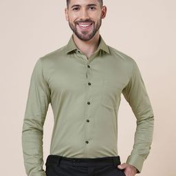 John Philips Premium Cotton Spread Collar Casual Shirt-image-50