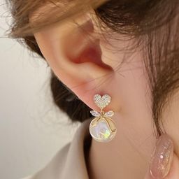 TheVineGirl Gold-Plated Drop Earrings-image-42