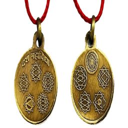 numeroastro Unisex Gold-Toned Brass Pendant-image-79