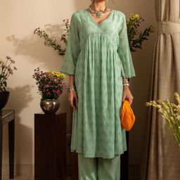 HOUSE OF INARI Embroidered Tunic With Trouser Co-Ords-image-47