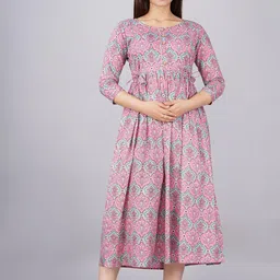 MURLI KURTI Women Printed Thread Work Anarkali Kurta-image-47