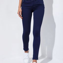 4WRD by Dressberry Women Regular Fit Mid-Rise Stretchable Jeans-image-56