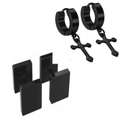 shobhram Unisex Black Earrings-image-54