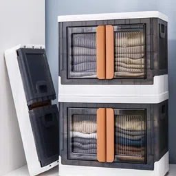 SUMOWARE INDUSTRIES White & Black 2-Layer Cupboard Drawer-18