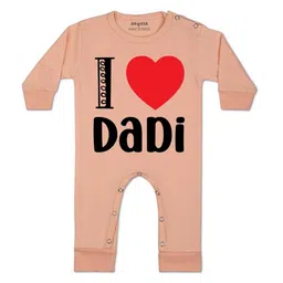 arvesa I Love Dadi Printed Baby Rompers-picture-48
