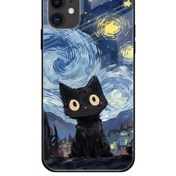 QRIOH Quirky Printed iPhone 12 Back Case Mobile Accessories-image-85