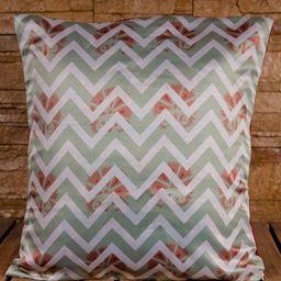 Homewards Red & Grey 5 Pieces Ethnic Motifs Satin Square Cushion Covers-image-6