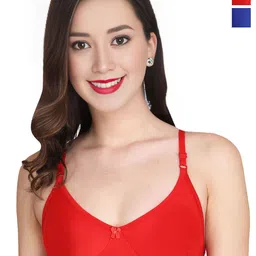 Liigne Pack Of 2 Full Coverage Non Padded Seamless Bra-3