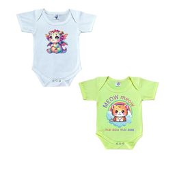 Cute Pals Kids-Unisex Multicoloured Cotton Rompers-image-87