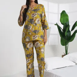 Bannos Swagger Women Printed Night suit-picture-18