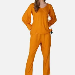 BCZ Style V-Neck Long Sleeve Top & Trouser Co-Ords-picture-52