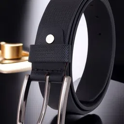 Metronaut Men Textured Leather Formal Belt-image-72