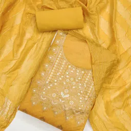 Panzora Unstitched Dress Material-image-33