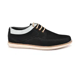 G L Trend Men Colourblocked Suede Boat Shoes-image-83