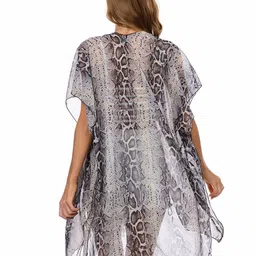 CrossKulture Printed Open Front Shrug image 4
