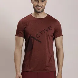 Turtle Men Typography Printed Round Neck Slim Fit T-shirt-image-25