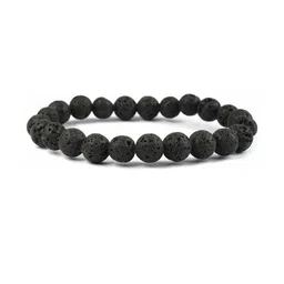 Divine souvenirs Unisex Artificial Beaded Elasticated Bracelet-image-90