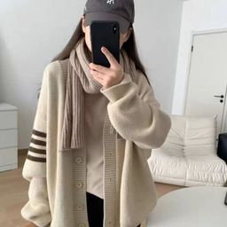 bebe V-Neck Front-Open Sweaters-picture-8