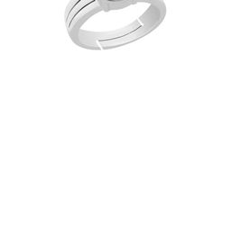 GenZcomplex Silver-Plated Brass Zircon Finger Ring-image-75