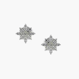 VALANOVA 14K White Gold 0.22 Ct Lab Grown Diamond Earrings-image-17
