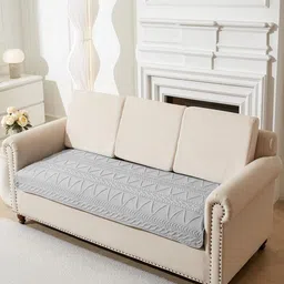 HOUSE OF QUIRK Four Seater Corner Slipcovers Anti-Slip Stretch Seat Pad Sofa Mat-image-37