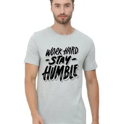 ECOLINE Clothing Men Bio Finish Typography Printed Round Neck Cotton T-shirt-18