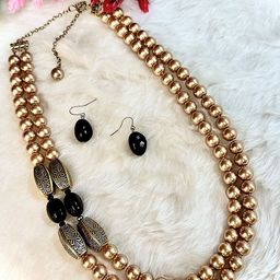 Dhivara Pearls Studded Jewellery Set-picture-25