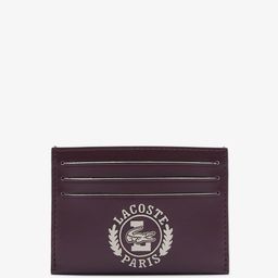 Lacoste Men Animal Leather Card Holder with SIM Card Holder-image-12