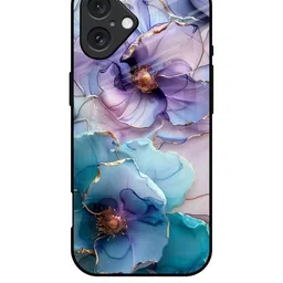 QRIOH Floral Printed iPhone 16 Plus Back Case Mobile Accessories-picture-49