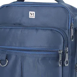 NFI essentials Unisex Solid Messenger Bag image 5