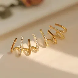 KARISHMA KREATIONS Contemporary Studs Earrings-48