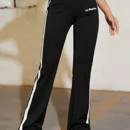 Stylecast X Slyck Solid Pattern Mid-Rise Track Pant-image-22