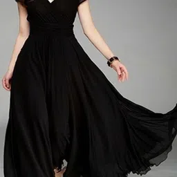 StyleCast Short Sleeves Fit and Flare Maxi Dress-image-65