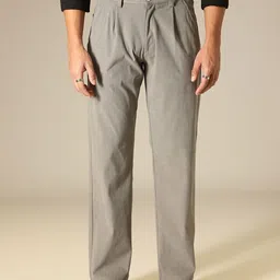 Banana Club Men Classic Corduroy Pleated Trousers-image-23