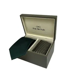 The Tie Hub Men Neck Tie and Pocket Square Accessory Gift Set-image-51
