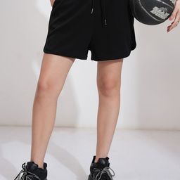 Basics By Tokyo Talkies Women Mid-Rise Regular Shorts Shorts-image-61