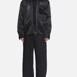 HUEMN Unisex Pocket Detail Over-Shirt Jacket-image-48