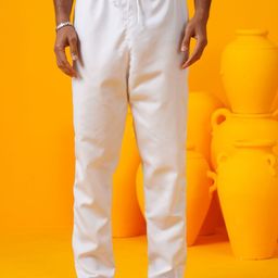 SOJANYA Men Embroidered Regular Thread Work Kurta with Pyjamas image 3