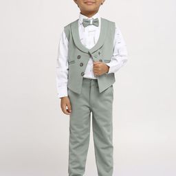 YK Boys Double Breasted Four Piece Suits-image-75