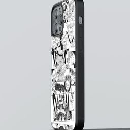 macmerise Cartoon Characters Printed iPhone 13 Pro Back Case Mobile Accessories-picture-8