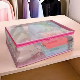 Kuber Industries Pink Set of 1 Regular Multi-Utility Organisers image 3