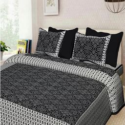 E Elma Unisex Black Bedsheets-image-13